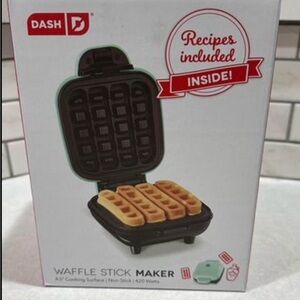 Dash Waffle Stick Maker - Aqua